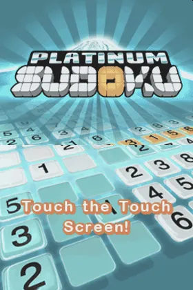 Platinum Sudoku (USA) (En,Fr,Es) screen shot title